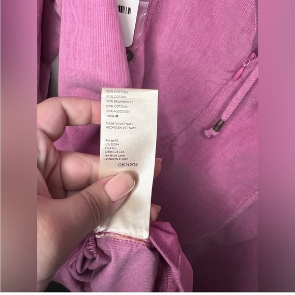 NWT New Free People - Corduroy Starlight Mini Dress - Size 12 - Picture 11 of 12